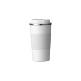 Nacario 304 L Kilitli Çelik Mat Beyaz 510 ml Kahve Termos Mug CIN405BY
