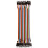 Nacario 40 Adet Erkek-Erkek Jumper Kablo 20CM