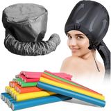 Nacario 47 Adet 7 Inç Flexi Çubuklar, Saç Kıvırma Makaraları Esnek Kıvırma Çubukları, Uzun, Orta, Kısa Saçlar Için Isısız Bendy Köpük Saç Kıvırcıkları, Hızlı Şekillendirme Için Saç Kurutma Makinesi