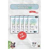 Nacario 5 Al 4 Öde Sleepy Bio Natural Hijyenik Ped Normal 24'lü ve Rosie