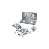 Nacario (50 Adet) Metal Köşebent 40X20X20 mm L Demiri Gönye Mobilya Dolap Duvar Sabitleme Bağlantı Aparatı