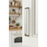 Nacario 5'li Modern Inox Alüminyum Dolap & Çekmece Kulpu 160 mm – 5’li Paket (739/160/02)