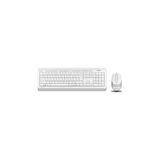 Nacario A4TECH F1010 Q USB Türkçe Fn-Multimedya Klavye+Optik 1600DPI Beyaz Mouse Set
