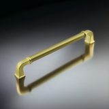 Nacario Alfa Metal Mat Gold Altın Kulp 192 mm Mobilya Çekmece Mutfak Dolabı Dolap Kapak Kulpları Kulb Kulpu