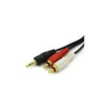 Nacario Alfais 4654 3.5mm Stereo To 2 Rca Aux Tos Ses Kulaklık Kablosu, 1.5 M
