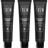 Nacario American Crew Precision Blend Erkeklere Ozel Amonyaksiz Dogal Beyaz Kapatici Sac Boyasi 3X40ML