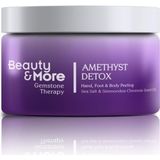 Nacario Ametist Detox El, Ayak ve Vücüt Peelingi 300 G Sea Salt + Simmondsia Chinensis Seed Oil+ Ametist Powder
