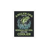 Nacario Angler Opa Normaler Opi Nur Viel Cooler Angeln Fangbuch Spruch: Antı Stress - Mandala Malbuch - Lustiges Angler Opa Großvater Geschenk - A4 (8,5X11) ... - Antistress - Entspannen - Zum Ausmalen