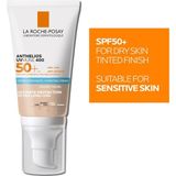 Nacario Anthelios Uvmune Spf+50 Hassas Ciltler Için Yüksek Korumalı Renkli Yüz Güneş Kremi | Uvmune 400, Minimalist Nemlendirici Formül, Çok Yüksek Uv Koruması, Su ve Tere Dayanıklı, 250 ml