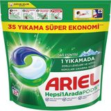 Nacario Ariel Hepsi1Arada Pods Kapsül Çamaşır Deterjanı 35 Yıkama Dağ Esintisi Özelliği ile Güçlü Temizlik