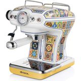 Nacario Ariete Positano Espresso Kahve Makinesi 1389/1P - Maxi Cappuccino Cihazı, Süt Köpürtme Başlığı, 850 Watt, 0,9 Litre Çıkarılabilir Su Tankı, Çıkarılabilir Damlama Tepsisi ve Bardak Tutucu