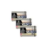 Nacario Arteza 3,5 x 5,5 Inç Suluboya Kitap, 3'lü Paket, Küçük Cep Pedleri, Günlük Başına 80 Sayfa, 110 LBS/230GSM, Iç Cepli ve Elastik Kayışlı, Suluboya Teknikleri ve Karışık Teknik Sanat Malzemeleri