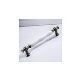 Nacario Aruh Porselen Antik Nikel Kulp 160 mm Mobilya Çekmece Mutfak Dolabı Dolap Kapak Kulpları Kulb Kulpu