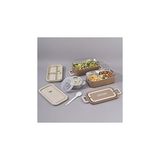 Nacario Aryıldız Bento Dikdörtgen Lunch Box Yemek Termosu Vizon 2000 ml