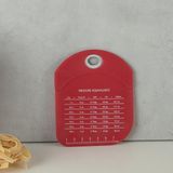 Nacario Aryıldız Dailytools Silikon Hamur Kazıyıcı Mutfak Aracı Kırmızı