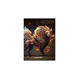 Nacario Avanbridge Sketchbook Lion Cover (Large 8.5" x 11"), 200 Pages - Drawing, Sketching, Notes, Architectural, Professional Quality: Durable, Excellent ... Charcoal, Crayons, Pencils, Ink, Gouache