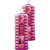 Nacario Avon Senses Raspberry Delight Ahududu ve Frenk Üzümü Kokulu Banyo Köpüğü 1 Lt. Ikili Set