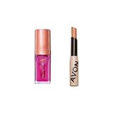 Nacario Avon True Nourishing Dudak Yağı 7 Ml. Blossom ve Avon Tinted Lip Balm Papaya 2 Li Set
