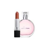 Nacario Avon Wish Of Love Kadın Parfüm Edt 50 ml + Perfectly Mat Ruj Marvellous Mocha Seti