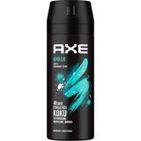 Nacario Axe Erkek Sprey Deodorant Apollo 48 Saat Etkileyici Koku Vücut Spreyi 150 ml