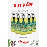 Nacario Ayvalık Zeytin Çiçeği Sıvı Sabun 500 ml 5 Al 4 Öde ve Rosie Pamuk