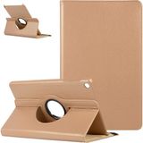 Nacario Babilden Samsung Galaxy Tab A8 T290 Yatay ve Dikey Standlı 360 Derece Döner Tablet Kılıfı Gold