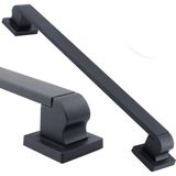 Nacario BADEM10 Bersel Çekme Kolu Çelik Kapı Dış Kapı Kolu Tutma Kulbu Siyah Kulp 30 cm