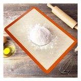 Nacario Bakgelal Silikon Çok Amaçlı Geniş Fırın Matı Kurabiye Kek Pişirme Matı 30X40 cm