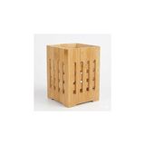 Nacario Bambu Kaşıklık, Mutfak Tezgahı Düzenleyici, Doğal Ahşap, 10X10X14 cm