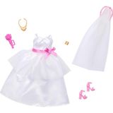 Nacario Barbie ve Ken Fashion 2 Packs Gelin Aksesuarları HWV76