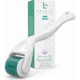 Nacario Beauty By Earth Derma Roller Microneedling Roller - Titanyum 0.25MM Mikro Iğneli Yüz Silindiri, Yüz Için Cilt Bakımı Araçları Için Microneedle Rulo, Sakal Silindiri Derma Rulo