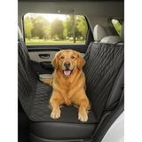 Nacario Beylini Evcil Hayvan Araba Koltuk Örtüsü Su Geçirmez Dayanıklı Hamak Tasarım Arka Koltuk Koruma Kılıfı Kaymaz Universal Kedi Köpek Araç Aksesuarları 150X200 cm
