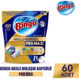 Nacario Bingo Akıllı Kapsül Pro Max Bulaşık Makinesi Deterjanı Tableti 60'lı