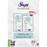 Nacario Bio Natural Sleepy Hijyenik Ped Gece 18'li ve Günlük Uzun 32'li ve Rosie