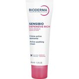 Nacario Bioderma Sensibio Defensive Rich Hassas ve Kuru Cilt Antioksidan E Vitamini Yoğun Nemlendirici Krem 40 ml