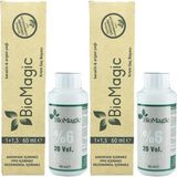 Nacario Biomagic Organik Amonyaksız Saç Boyası (Yoğun Çikolata Kahve-55.07)+Oksidan (2 Adet)