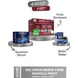 Nacario Bioxcin Forte Saç Dökülmesine Karşı Avantajlı Paket, Şampuan + Serum + Tablet
