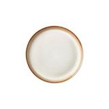 Nacario Bıtz Gastro Tabak, Tatlı Tabağı/pasta Tabağı, Seramikten, Çap 17 Cm, Krem/krem