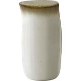 Nacario Bıtz Sütlük, Seramik Süt Kabı, 200 Ml, Krem/krem