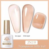 Nacario Born Pretty 10ML Jelly Nude Seri Kalıcı Oje JN19 (56347) 3789