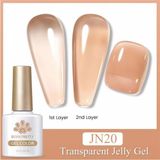 Nacario Born Pretty 10ML Jelly Nude Seri Kalıcı Oje JN20 (56347) 3790