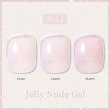 Nacario Born Pretty 10ML Jelly Nude Seri Kalıcı Oje JN51 (57851-1) 4132