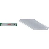 Nacario Bosch Kırma Bıçağı 18 Mm, 10 Adet (Maket Bıçağı/maket Bıçağı Için Yedek Bıçaklar; Yüksek Kaliteli Sk5 Çelik; Bıçak Boyutu 18 Mm; 7 Kırma Parça; Saklama Kutusu)