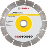 Nacario Bosch Professional Accessories Eco For Universal Segmanlı Elmas Kesme Diski 180 * 22,23 Mm-Kilit Somunlu Geniş Avuç Taşlama Makineleri Için