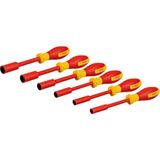 Nacario Bosch Professional Bosch Profesyonel Vde Lokma Anahtar Seti Hex 6 Parça (1x Lokma Anahtar Seti 6 Parça (7,8,10,12,13,14MM))