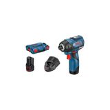 Nacario Bosch Professional Gdr 12V-110 Akülü Darbeli Somun Sıkma (12 Volt, 2 x 3,0 Ah Akü, Şarj Cihazı, L-Boxx Çanta, 110 Nm Maks. Tork, 1/4" Altıgen Uç Girişi)
