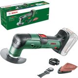 Nacario Bosch Universalmulti 18V-32 Akülü Çok Amaçlı Alet 1 x Testere Bıçağı ile Birlikte Gelir; 1 x Kesme Bıçağı; 1 x Zımpara Plakası; 6 x Zımpara Kağıdı; 1 x Derinlik Durdurucu; Pilsiz)