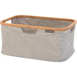Nacario Brabantia Çamaşır Sepeti, Bambu, 40 L, Gri