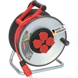 Nacario Brennenstuhl Professionallıne Steelcore Serisi Bremaxx IP44 Lisanslı 5 Yıl Garantili IP44 Lisanslı Çelik Tambur 50 Metre Makaralı Kablo H07BQ-F 3g1.5