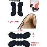 Nacario Bunyon Topuklu Ayakkabı Daraltan Ped Ayak Topuk Vurma Önleyici Sünger Bant Topuk Ağrısı Topuk Koruyucu 6 mm
